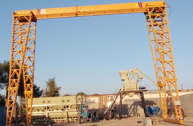 华体会平台-华体会(中国)一站式服务平台75混凝土搅拌站在乌兹别克斯坦安装作业